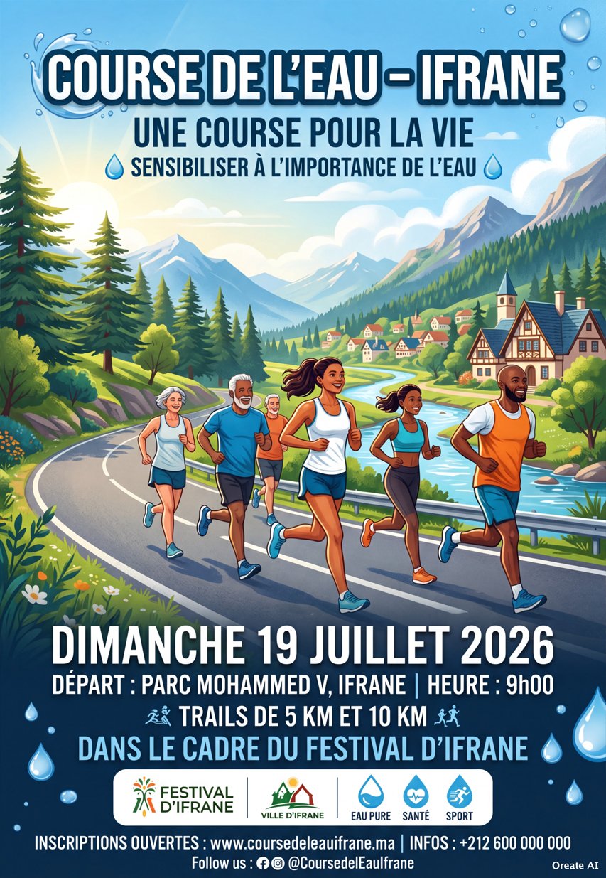 course de l'eau